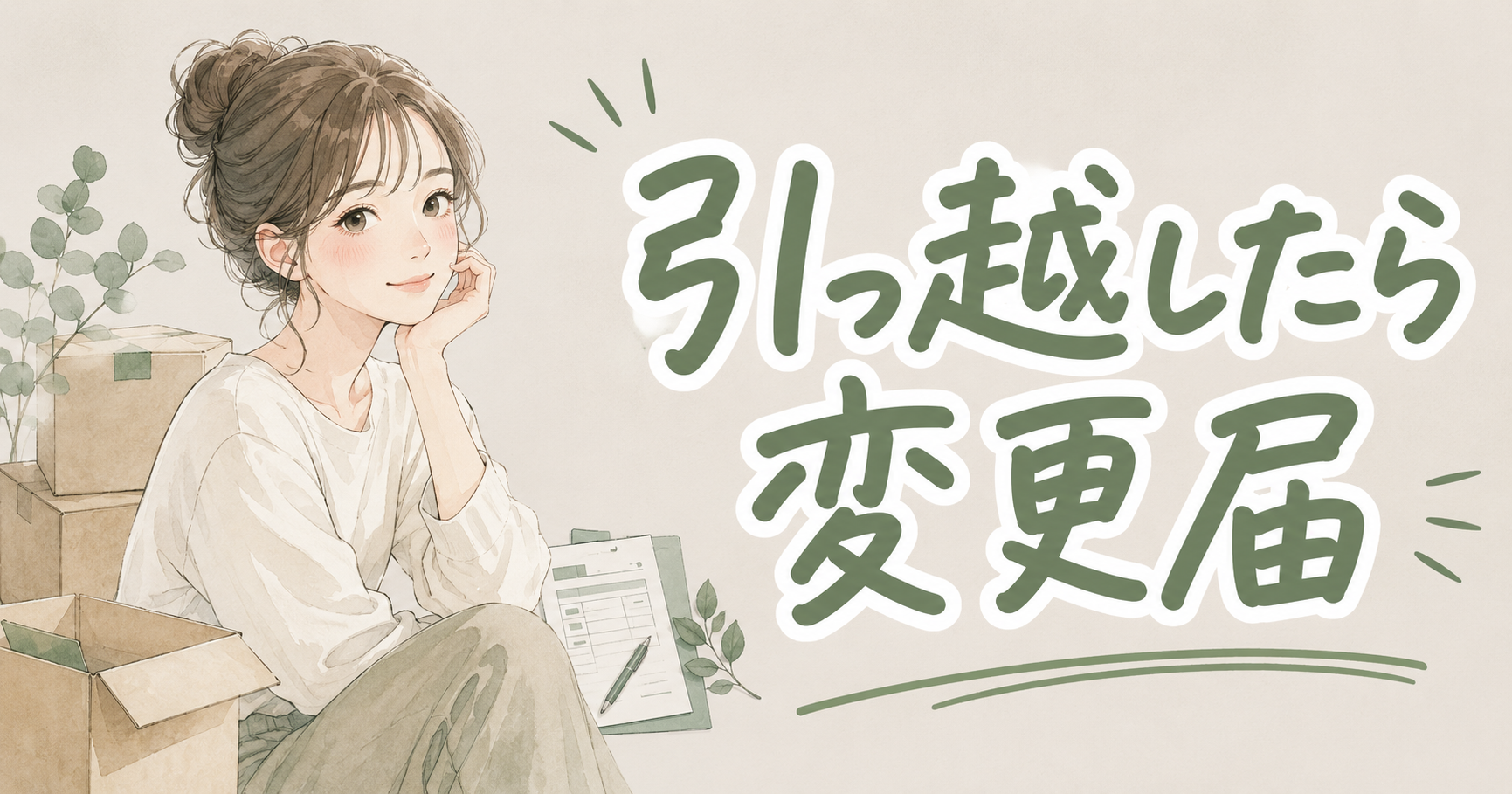 ふるさと納税後に引っ越し・住所/氏名変更したら？変更届の出し方【2026年版】