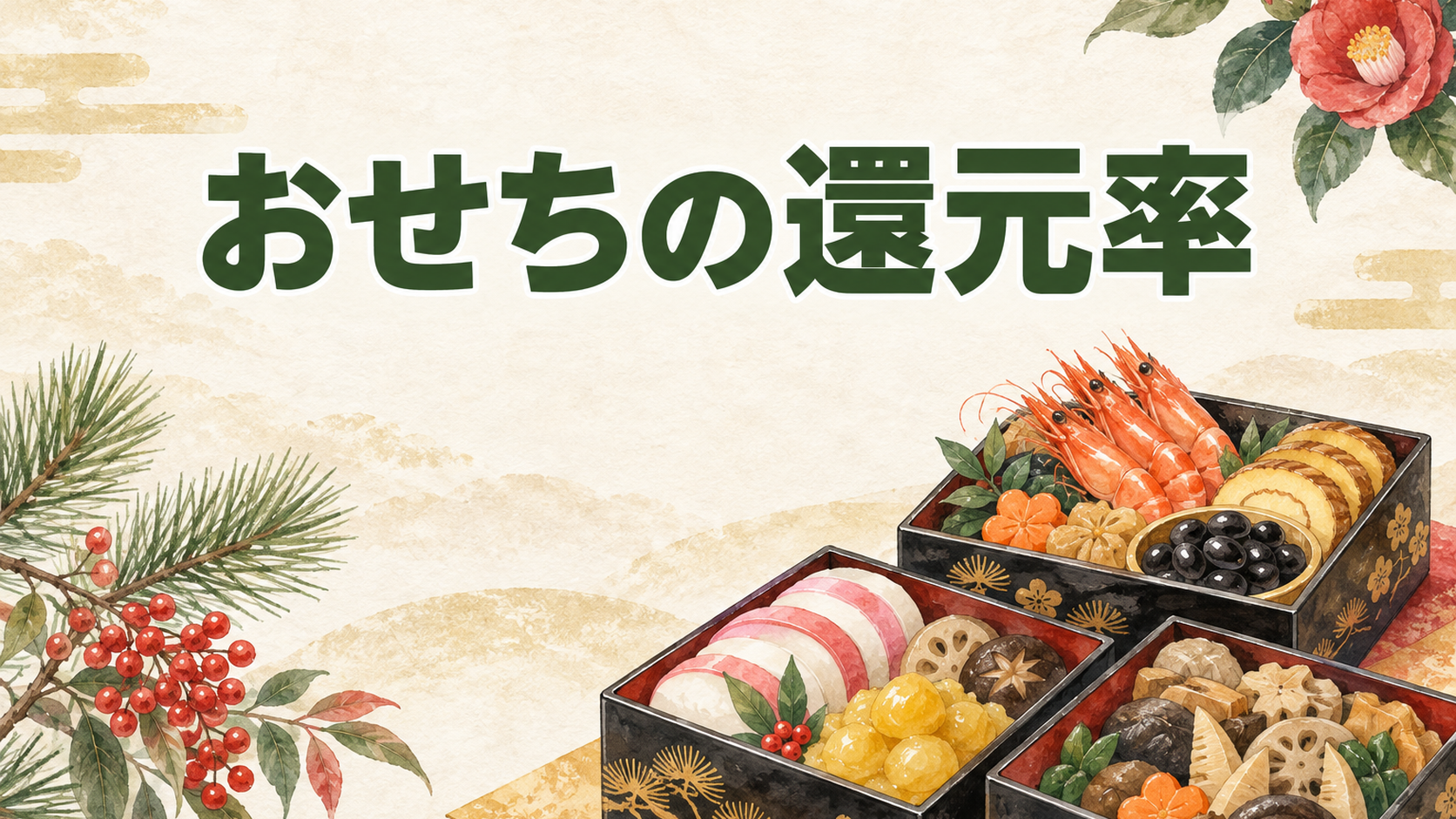 ふるさと納税おせちの還元率【2026】数字が食い違う理由と選び方
