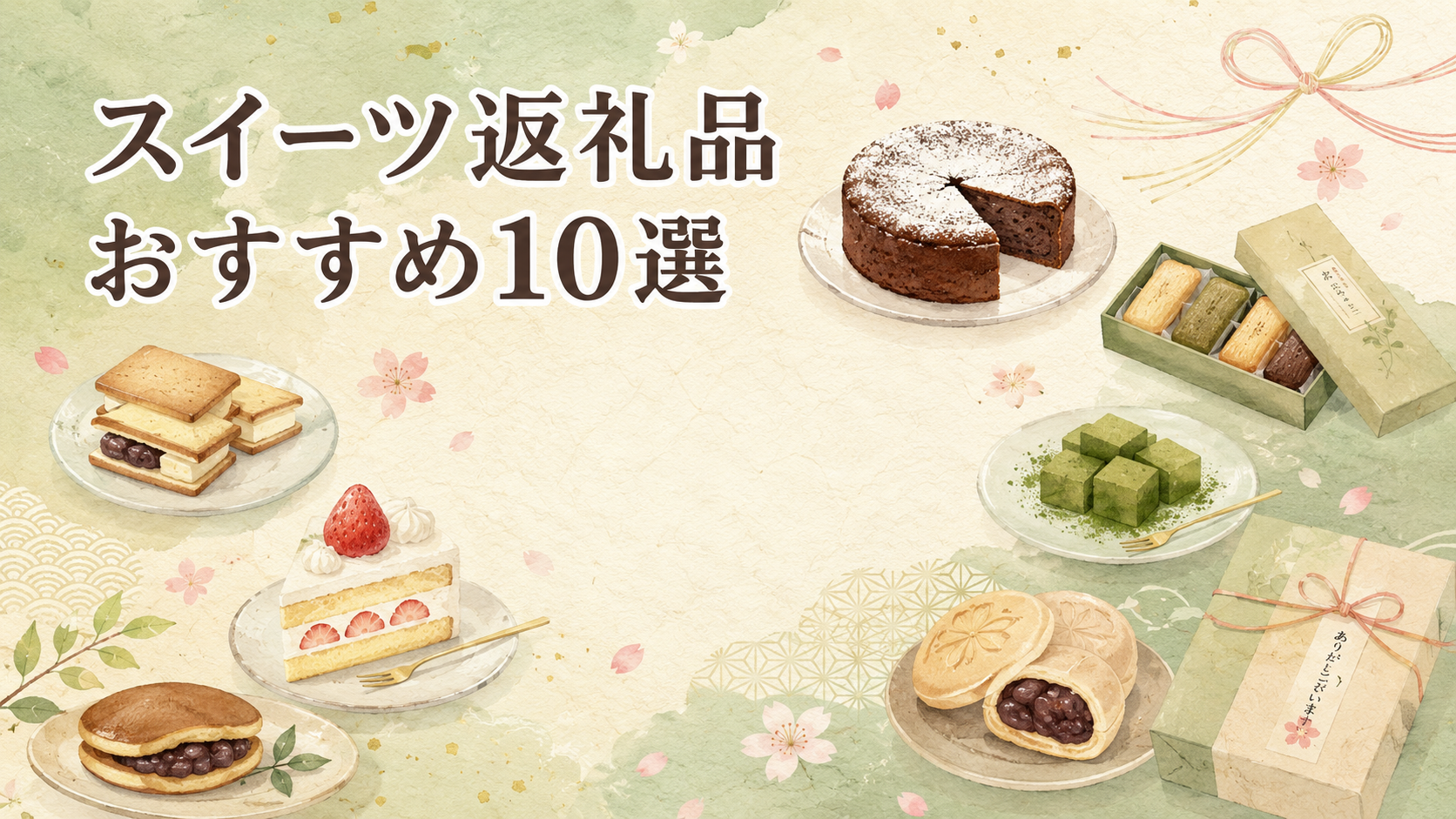 スイーツ・お菓子のふるさと納税おすすめ10選【2026年版】洋菓子・和菓子・チョコ・アイス厳選