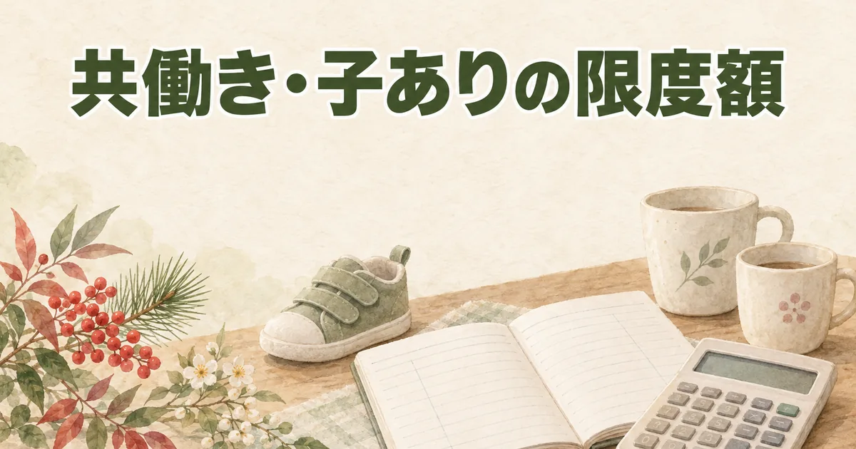 共働き・子あり世帯のふるさと納税 限度額【2026年版】