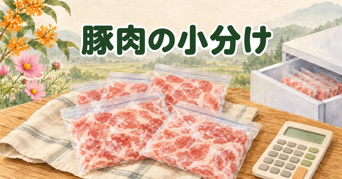 ふるさと納税 豚肉 小分けは100gあたりと袋で選ぶ【2026】