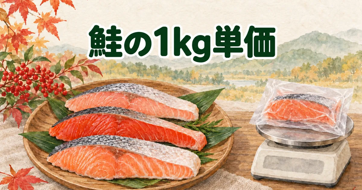 ふるさと納税の鮭はコスパを1kg単価で比べる【2026】